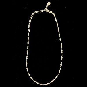 Argento Vivo Laser Disc Sterling Silver 925 Choker Chain Necklace - Nordstrom